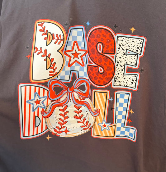 Comfort Color Baseball Graphic Tee