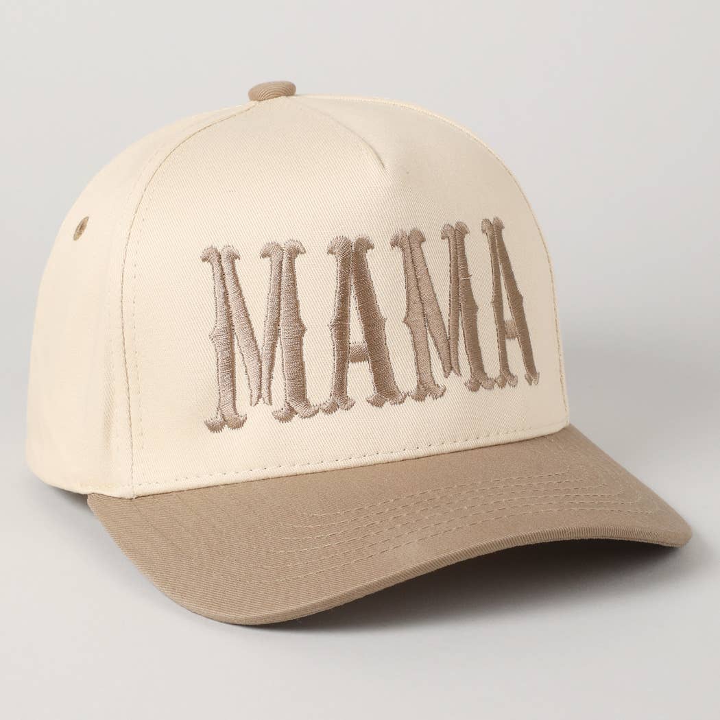 MAMA  Embroidered Trucker Hat