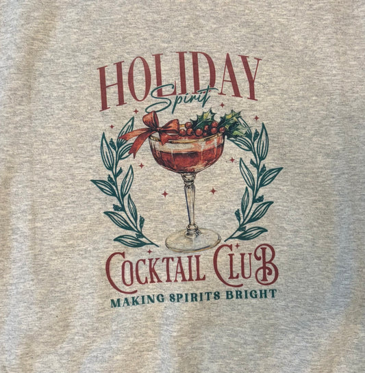 Holiday Spirit Graphic Sweatshirt