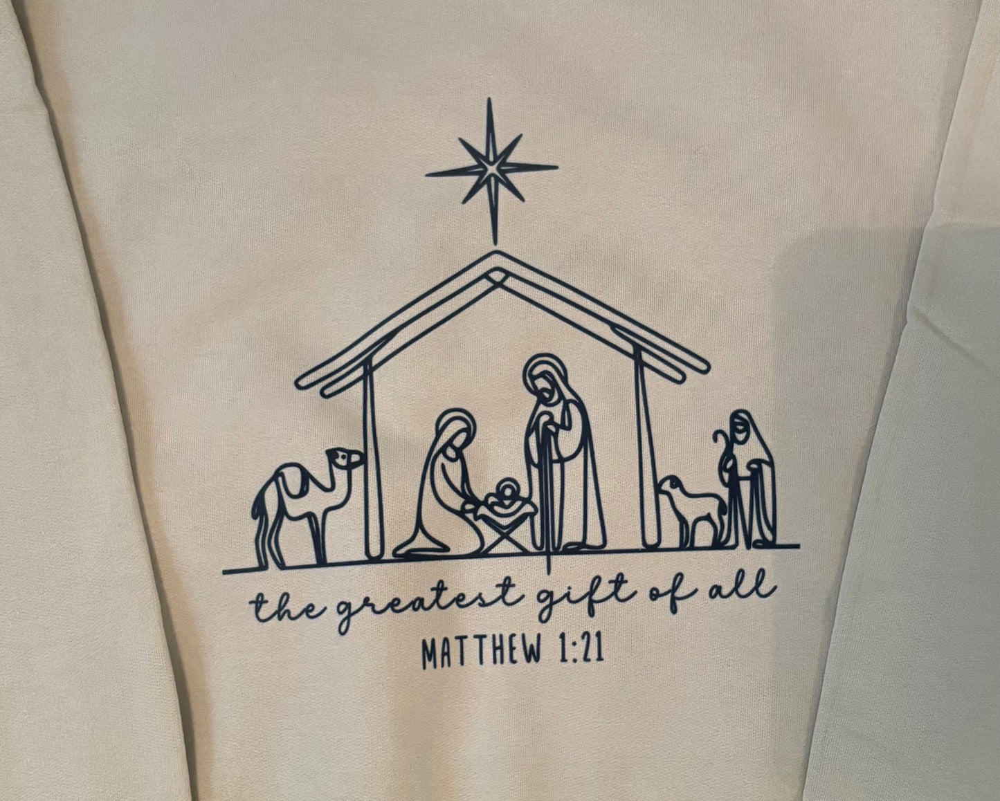 Nativity Graphic Sweatshirt