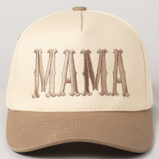 MAMA  Embroidered Trucker Hat