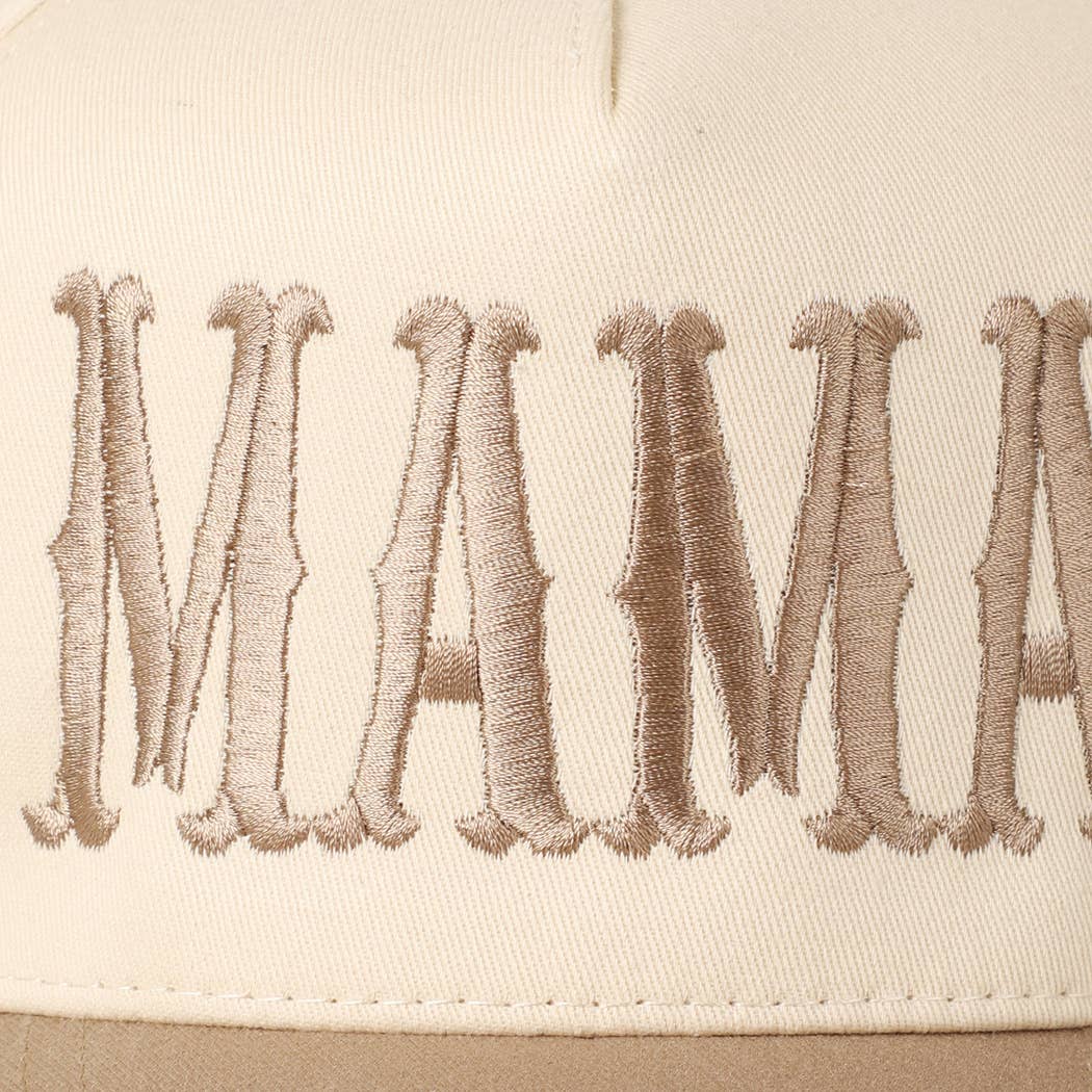 MAMA  Embroidered Trucker Hat