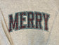 Merry Plaid Graphic Sweatshirt