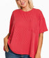 Easy Days Rib Pocket Top