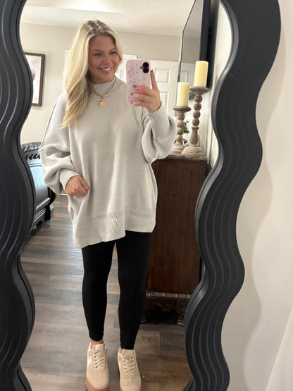 Sunday Brunch Oversized Sweater