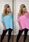 Essential Airflow V-Neck Top - Plus