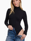 Mock Neck Long Sleeve Bodysuit