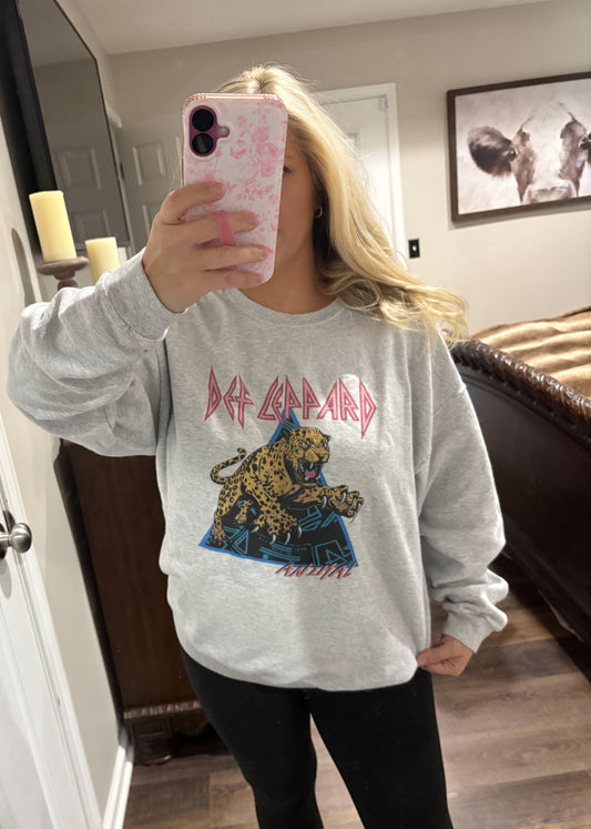 Def Leppard Graphic Sweatshirt
