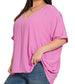 Essential Airflow V-Neck Top - Plus