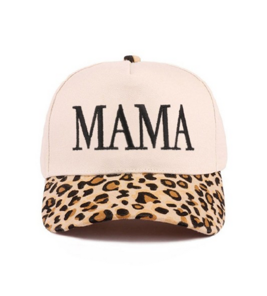 MAMA Leopard Trucker Hat