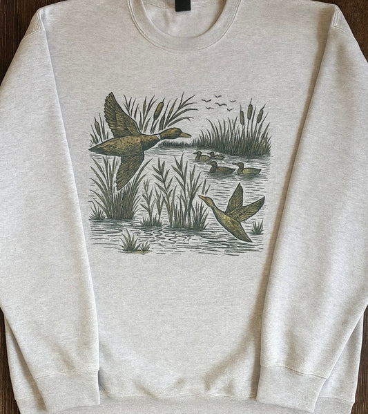Vintage Mallard Graphic Sweatshirt